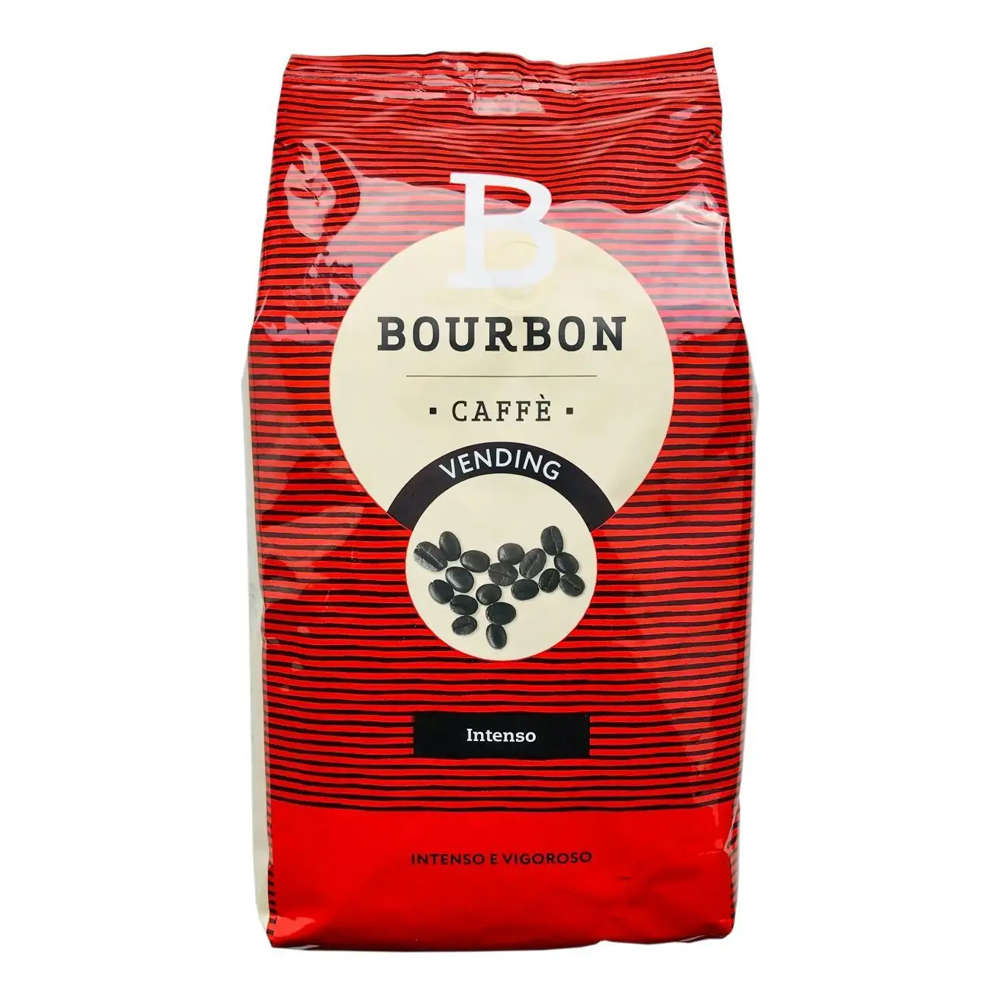 Зерновой кофе Lavazza Bourbon Intenso Vending Микс Арабики и Робусты 1 кг