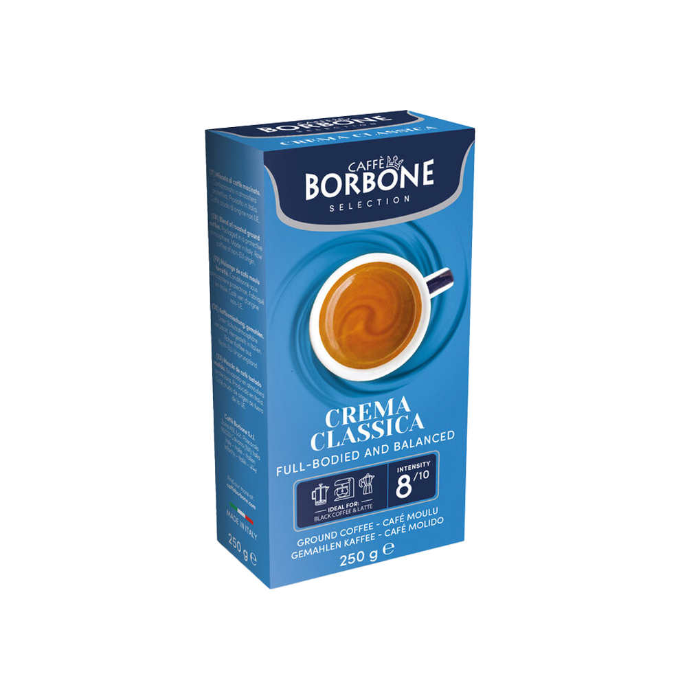Кофе молотый Borbone Crema Classica Арабика и Робуста 250 г