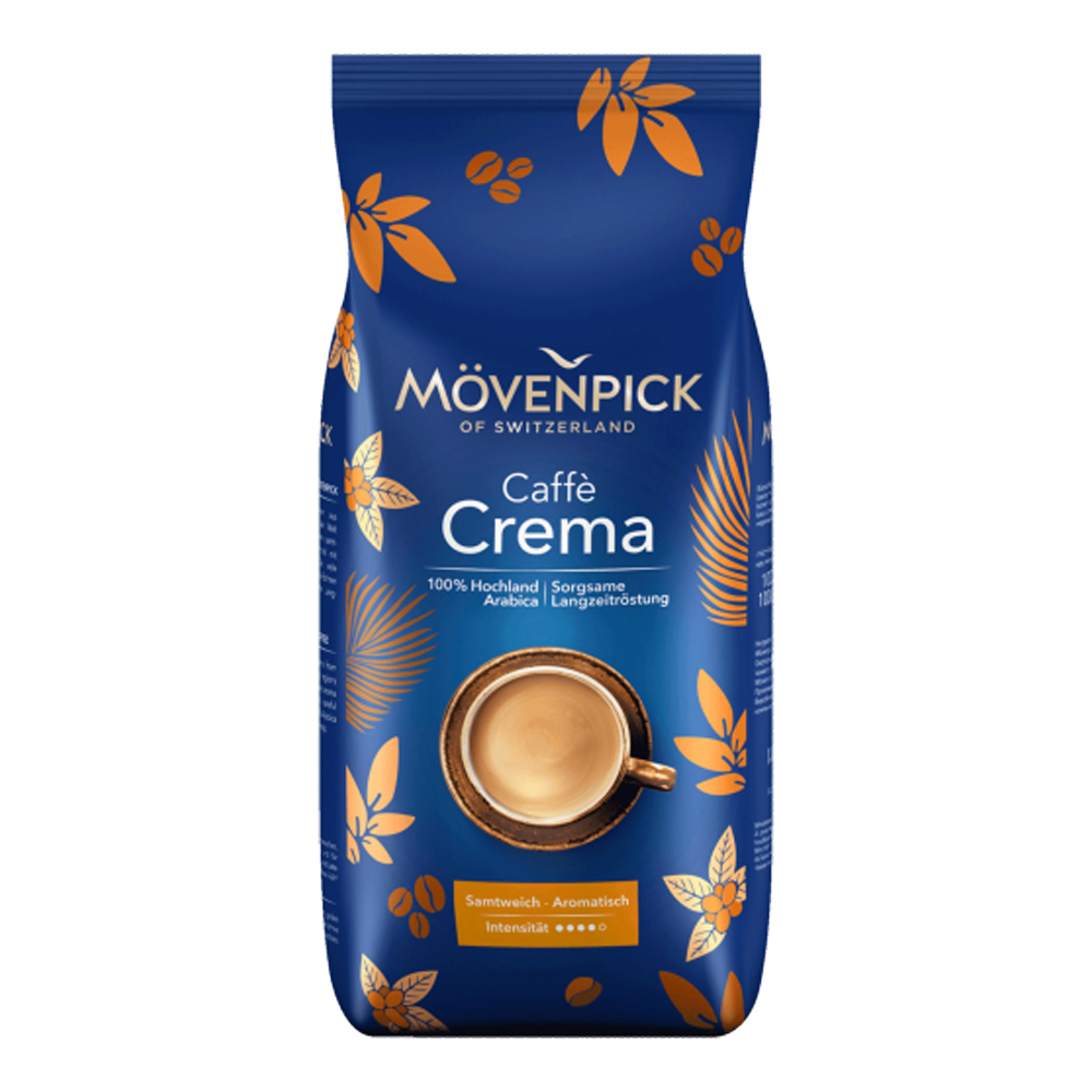 Кофе зерновой Movenpick Caffe Crema 100% Арабика 500г