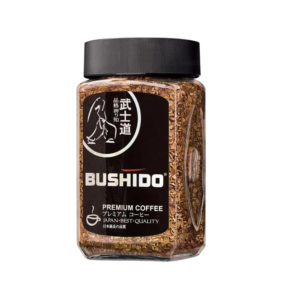 Растворимый кофе Bushido Black Katana 100% Арабика 100 г