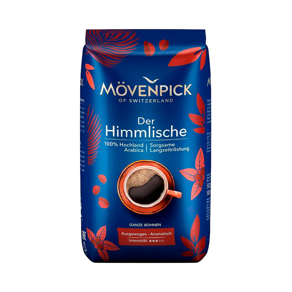 Кофе зерновой Movenpick Der Himmlische 100% Арабика 500г