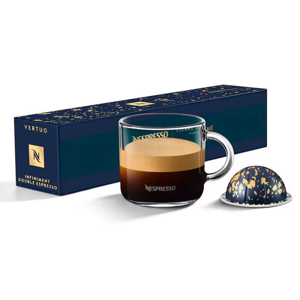 Кофе капсульный Vertuo Nespresso Infiniment Double Espresso 100% Арабика 10 шт