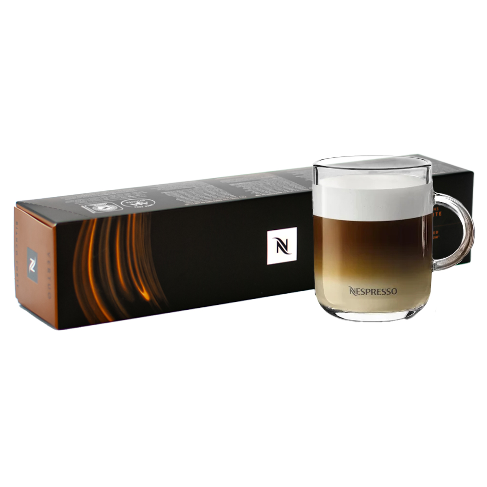 Кофе в капсулах для Nespresso Vertuo Арабика Barista Creations Bianco Forte 10 штук в упаковке