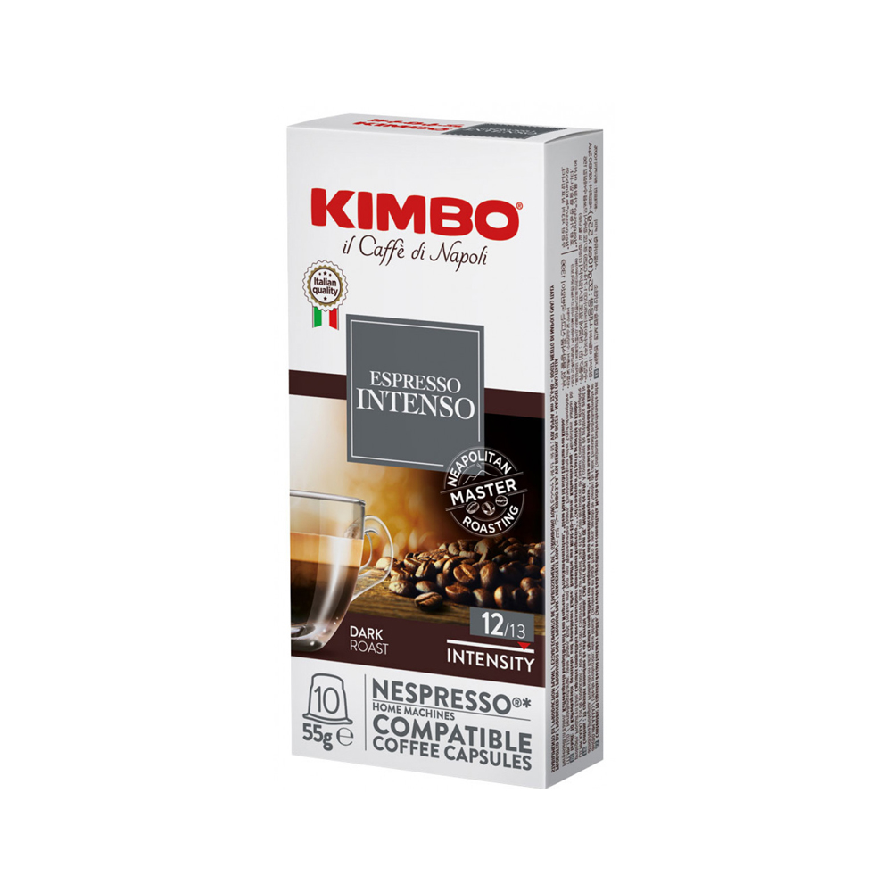 Кофе в капсулах для Nespresso Original Kimbo Intenso 10 штук в упаковке