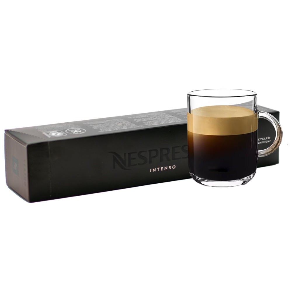 Кофе в капсулах для Nespresso Vertuo Арабика Intenso 10 штук в упаковке