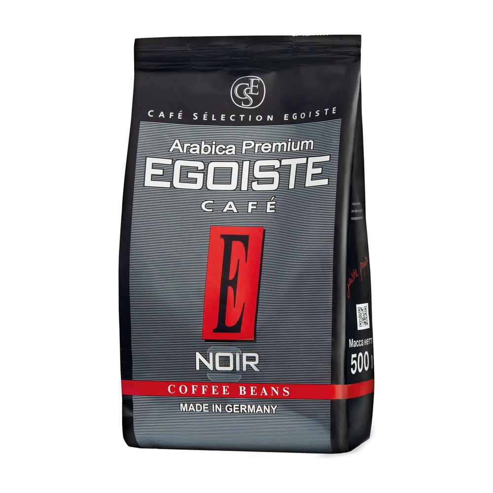 Кофе зерновой Egoiste Noir 100% Арабика 500 г