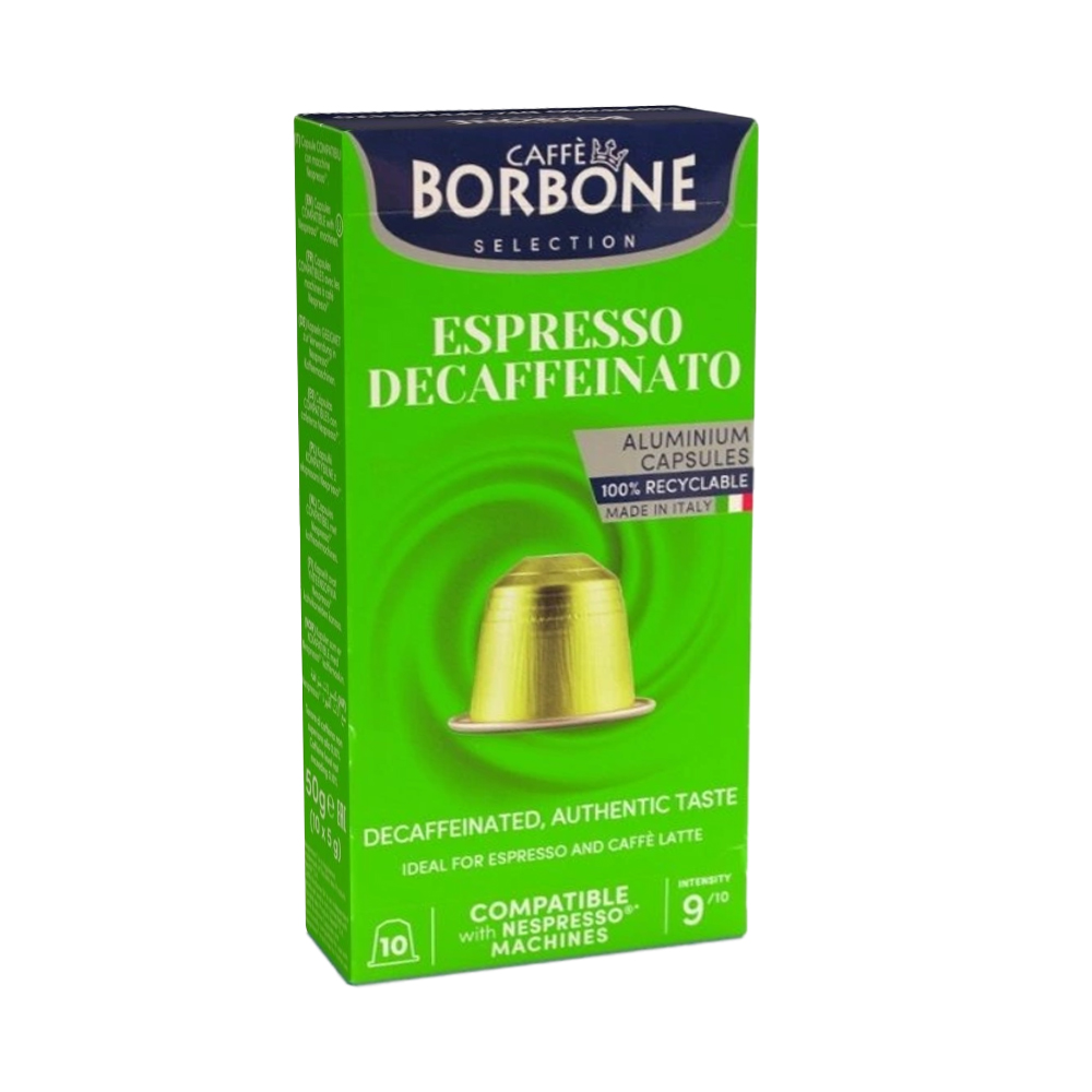 Кофе капсульный Nespresso Original Borbone Espresso Decaffeinato Арабика и Робуста 10 шт