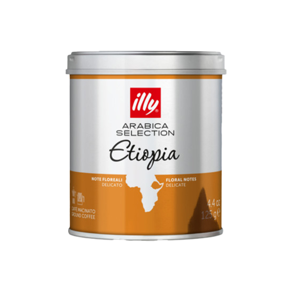 Кофе зерновой Illy Monoarabica Ethiopia 100% арабика 125 г