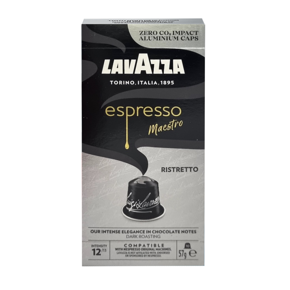 Кофе в капсулах для Nespresso Original Арабика Lavazza Maestro Ristretto 10 штук в упаковке