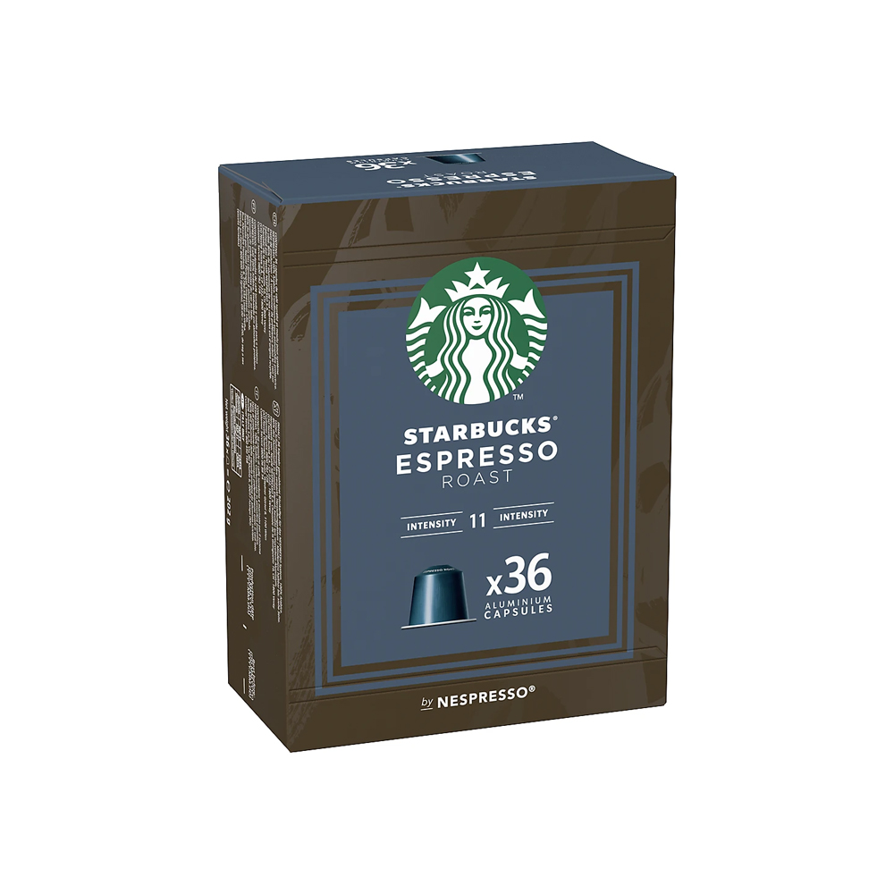 Кофе в капсулах для Nespresso Original Арабика Starbucks Espresso Roast 36 штук в упаковке