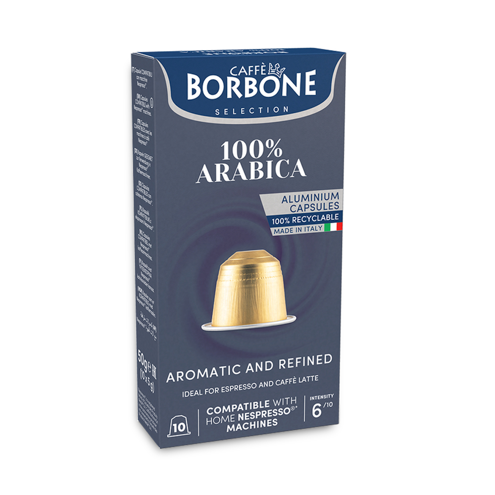 Кофе в капсулах Borbone 100% Arabica для Nespresso Original 100% Арабика 10 капсул в упаковке