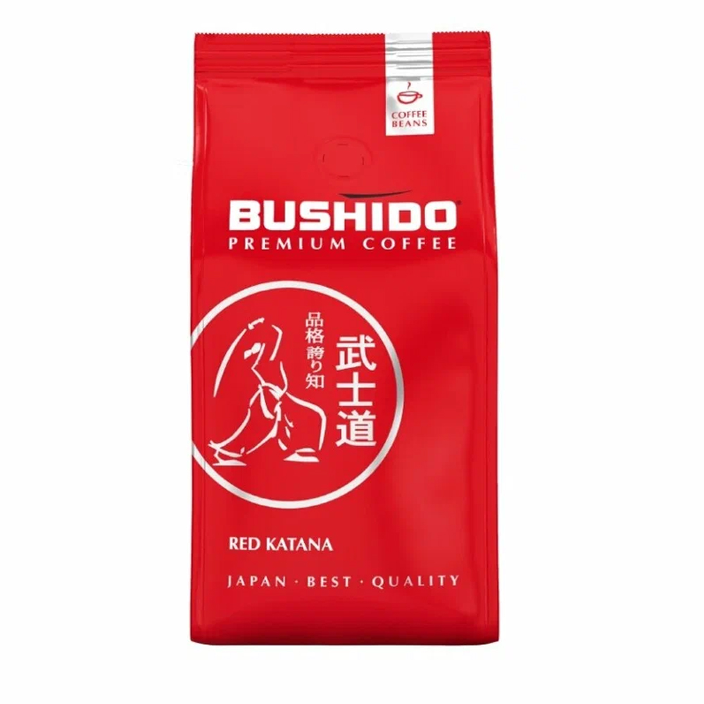 Кофе зерновой Bushido Red Katana 100% Арабика 1 кг