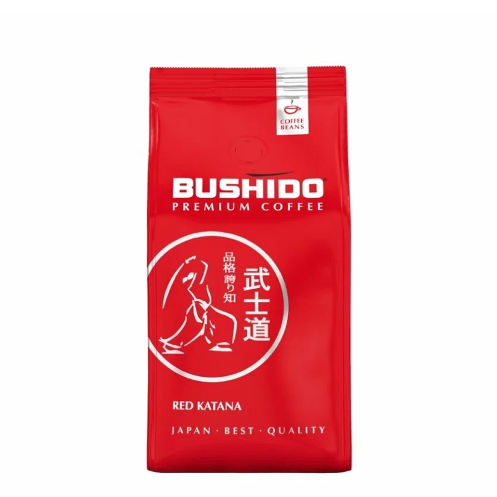 Кофе зерновой Bushido Red Katana 100% Арабика 227 г