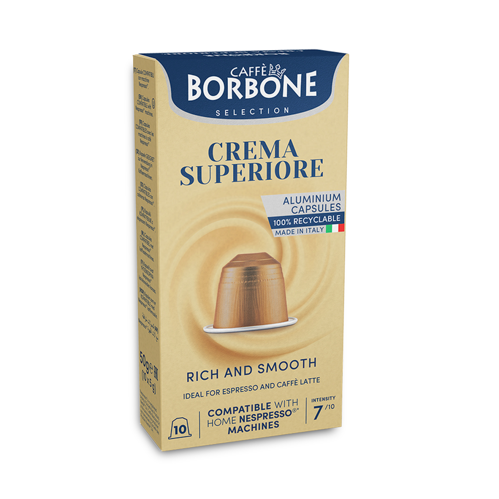 Кофе в капсулах Borbone Crema Superiore для Nespresso Original Арабика и Робуста 10 капсул