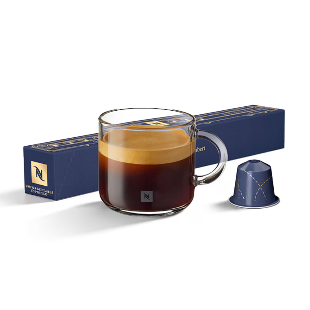 Кофе капсульный Nespresso Unforgettable Espresso 100% арабика, 10 капсул