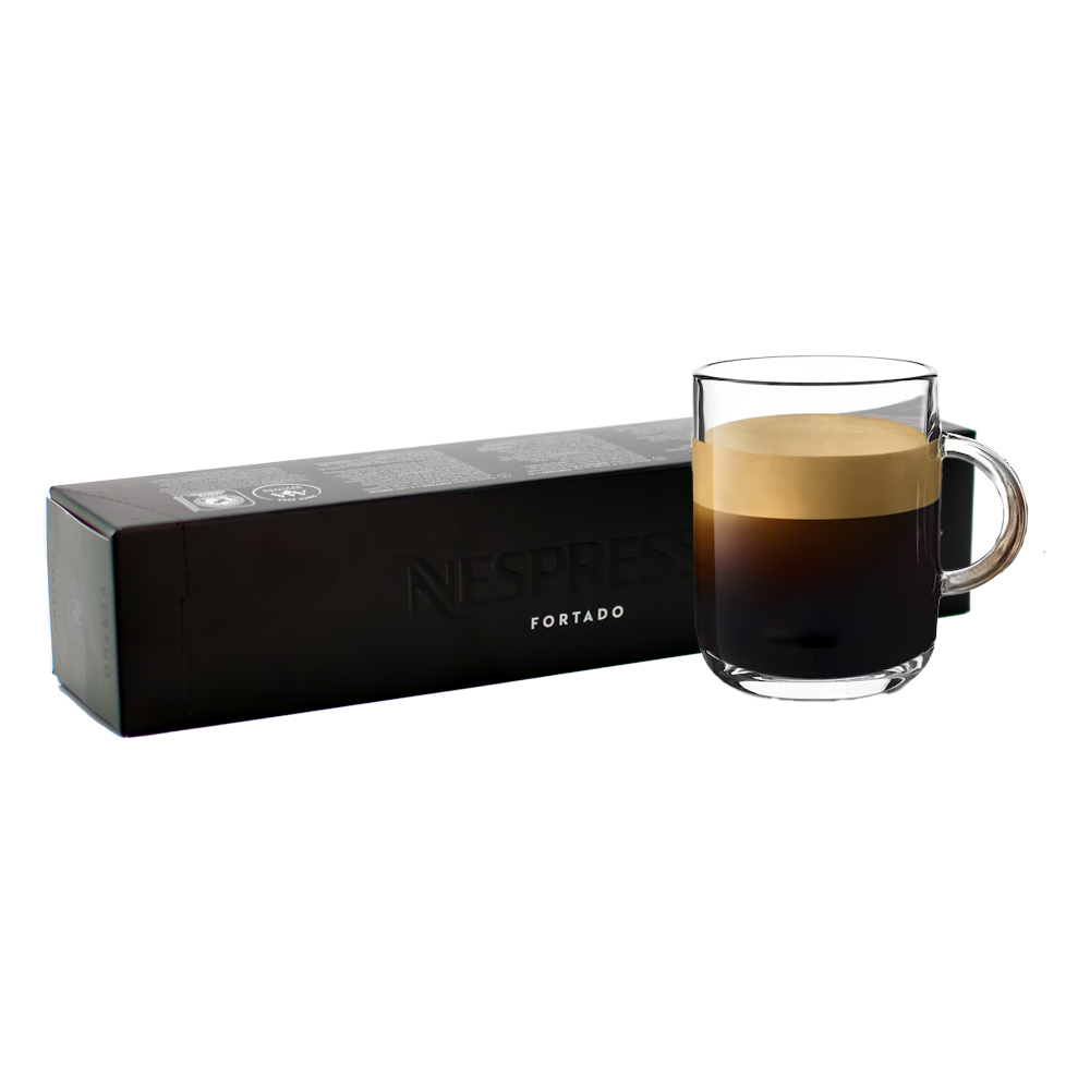 Кофе в капсулах для Nespresso Vertuo Арабика Fortado 10 штук в упаковке