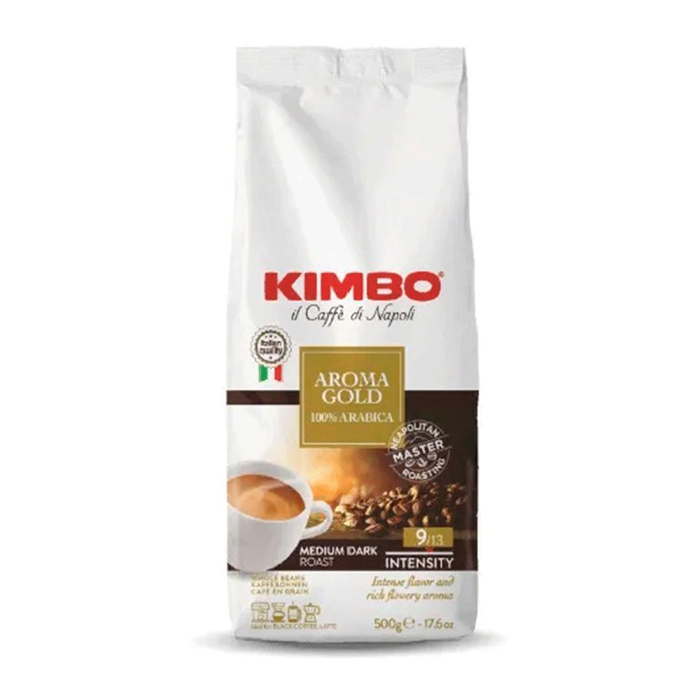 Кофе зерновой Kimbo Aroma Gold Arabica 100% Арабика 500 г