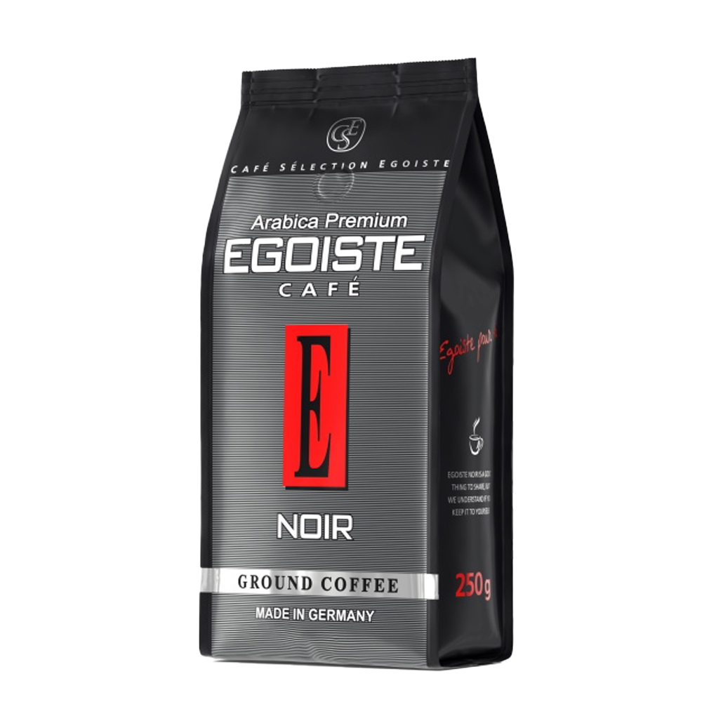 Кофе молотый Egoiste Noir 100% Арабика 250 г