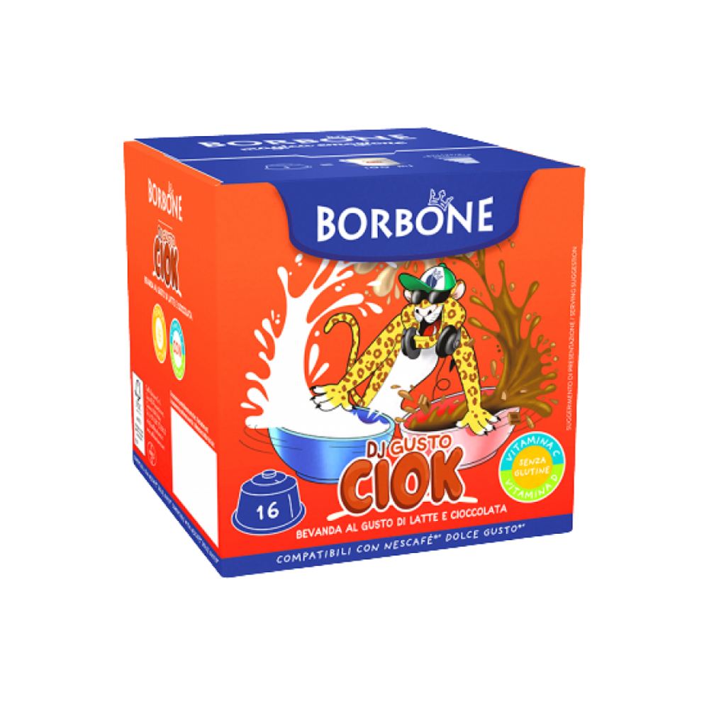 Горячий шоколад в капсулах Borbone DJ Gusto Ciok для Dolce Gusto 16 капсул