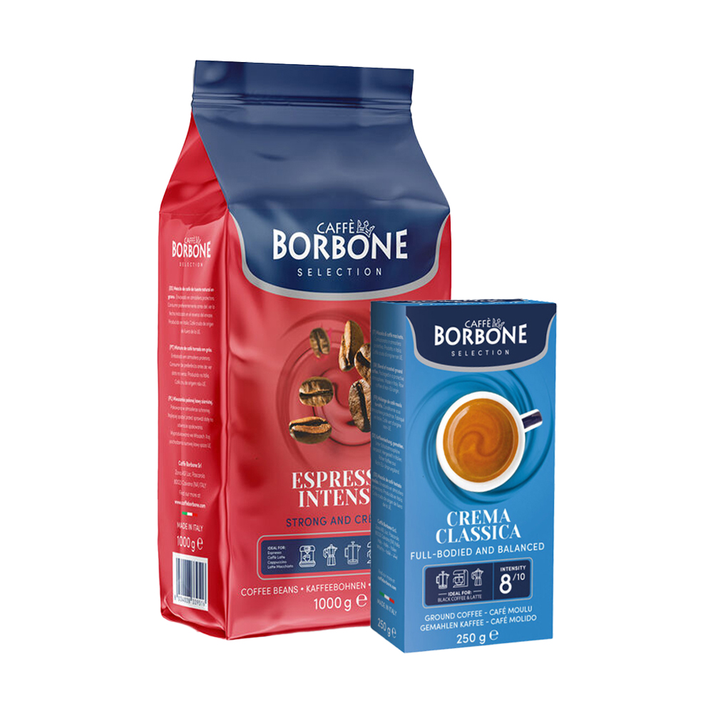 Кофе Caffe Borbone Espresso MIX Арабика и Робуста 1 кг+