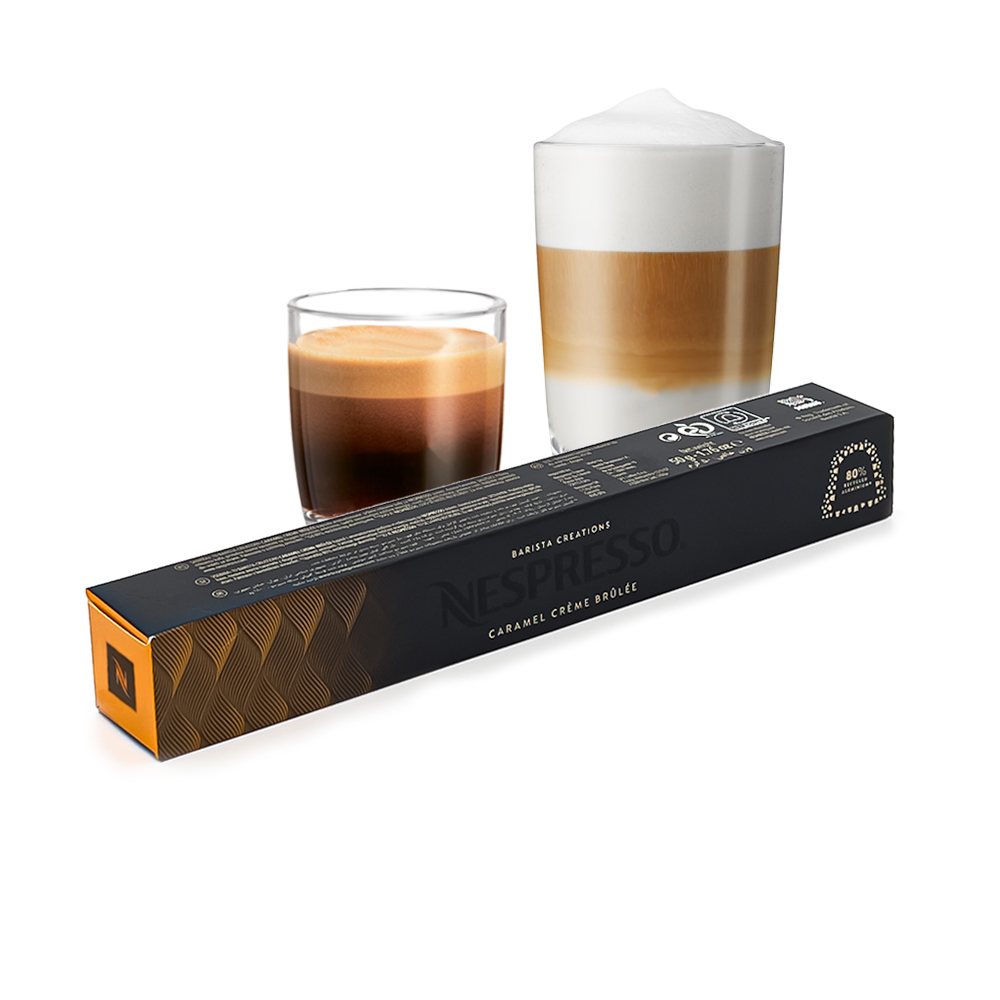 Кофе в капсулах для Nespresso Original Арабика Caramel Creme Brulee 10 штук в упаковке