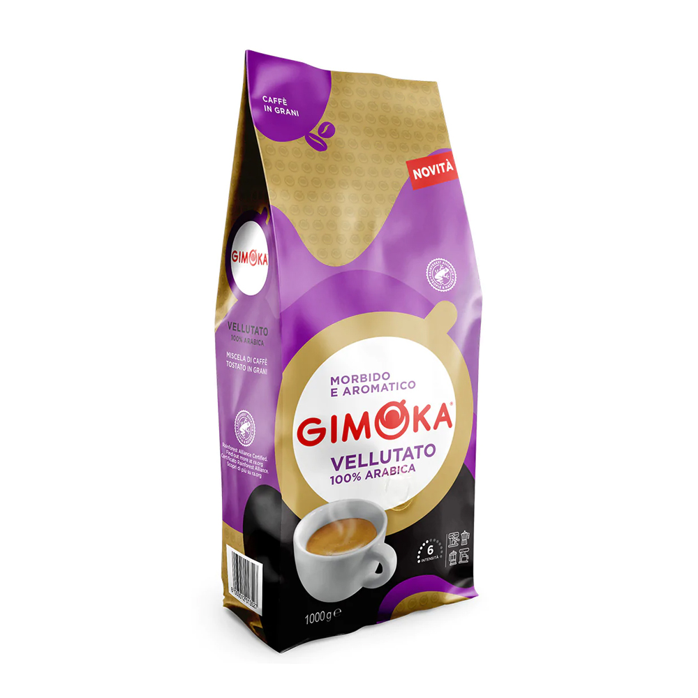 Кофе Зерновой 100% Арабика Gimoka Vellutato 1 кг