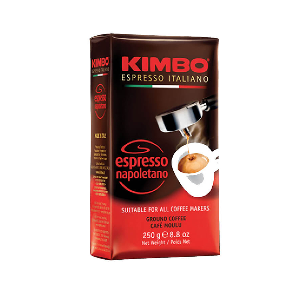 Кофе зерновой Kimbo Espresso Napoletano Арабика и Робуста 250 г
