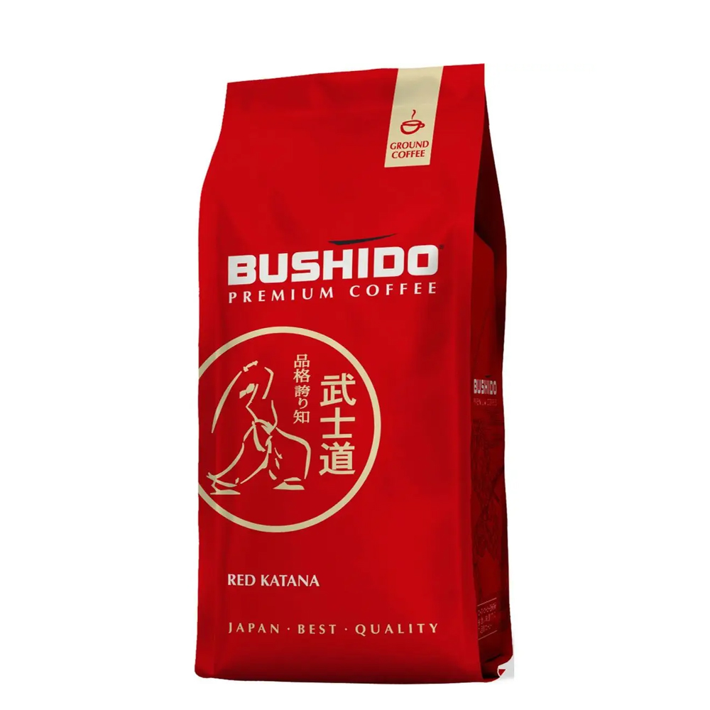 Кофе молотый Bushido Red Katana 100% Арабика 227 г