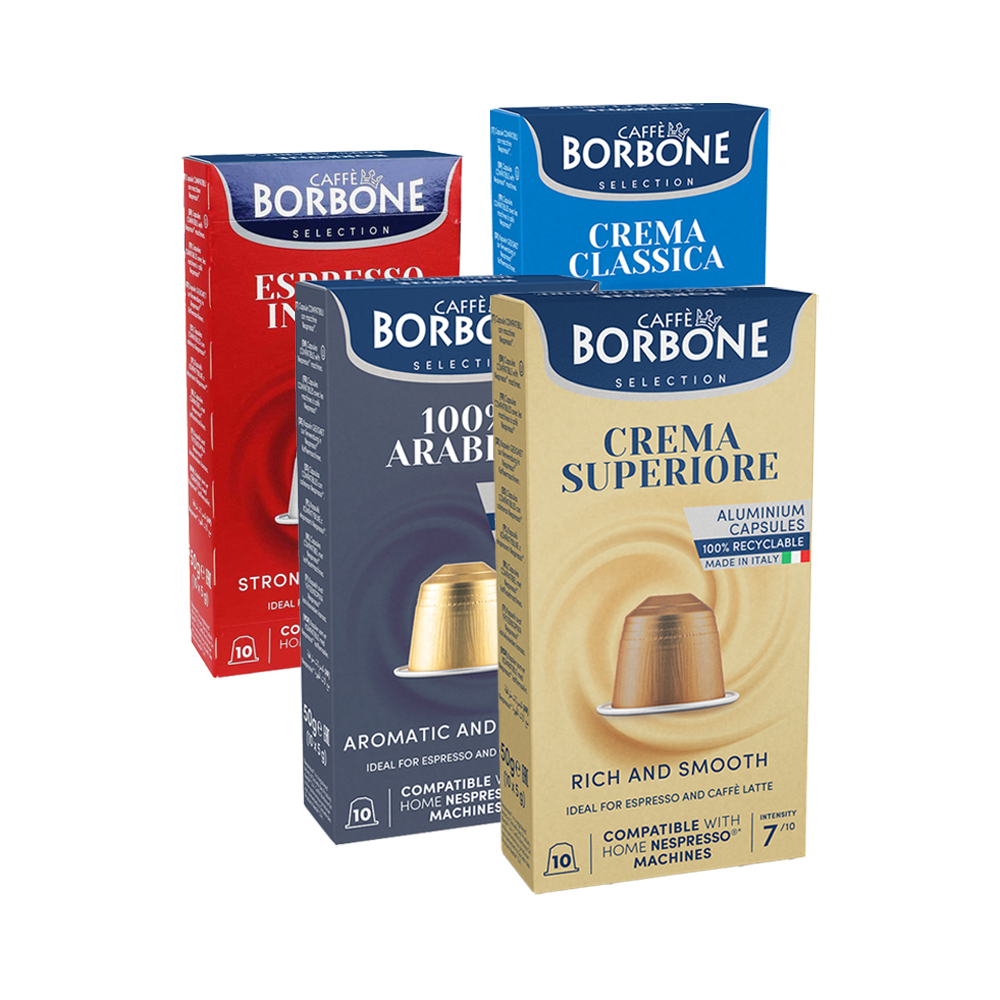 Кофе капсульный Borbone Mix Nespresso Original в наборе 40 капсул