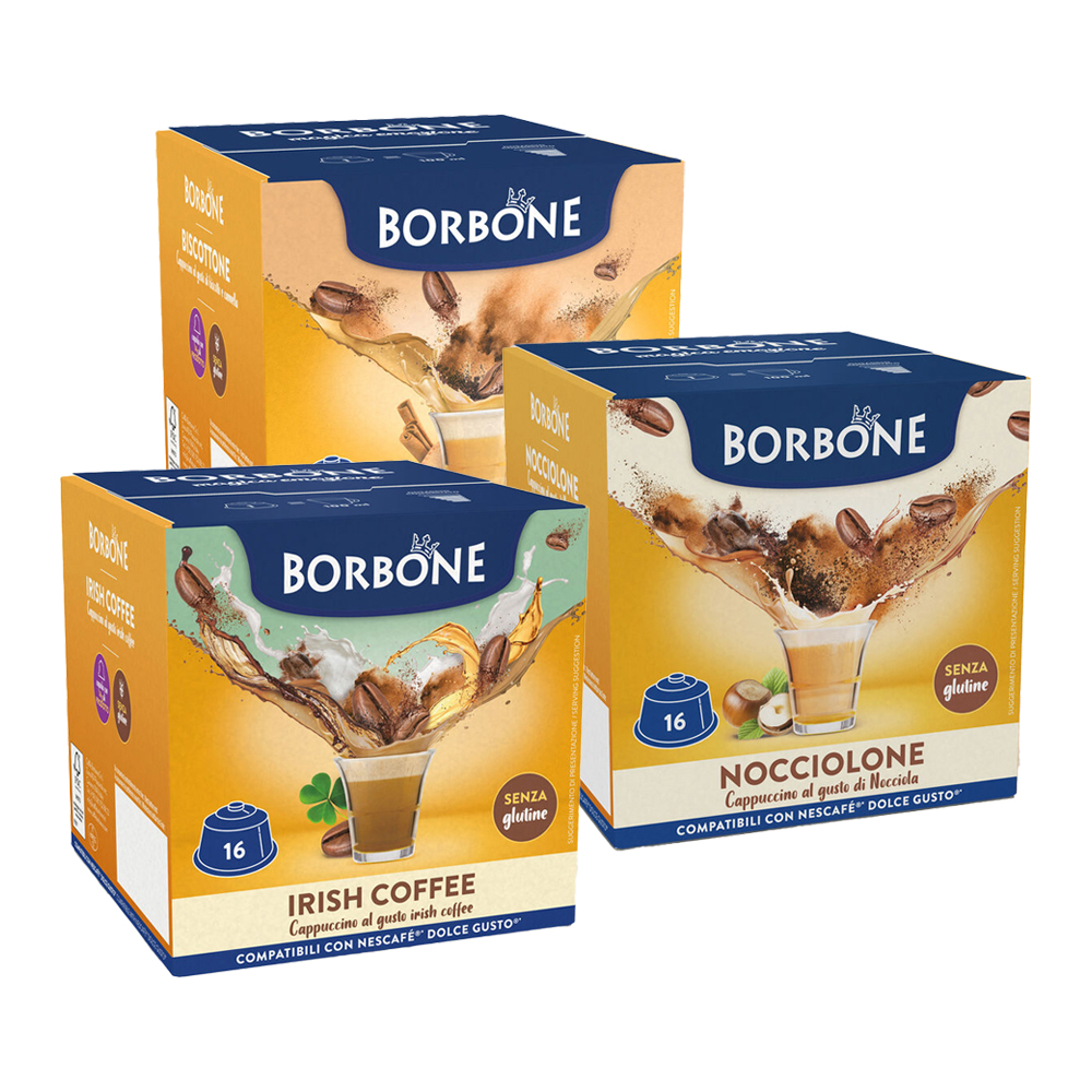 Кофе капсульный Dolce Gusto Caffe Borbone Coffee and Milk 48 шт