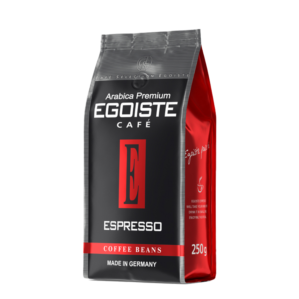 Кофе зерновой Egoiste Espresso 100% Арабика 250 г