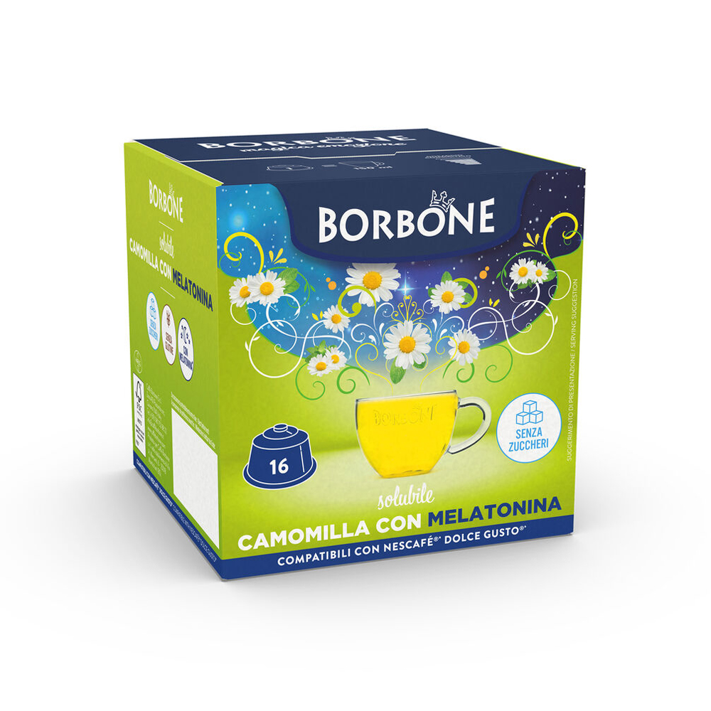 Чай в капсулах Dolce Gusto Borbone Chamomile 16 капсул в упаковке