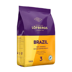 Brazil • 1 кг • Lofbergs • Зерновой