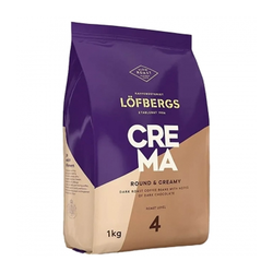 Crema • 1 кг • Lofbergs • Зерновой