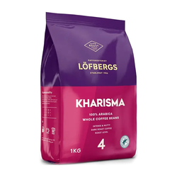 Kharisma Dark Roast • 1 кг • Lofbergs • Зерновой