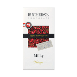 Шоколад Белый Bucheron Малина 85 г