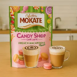 Cappuccino French Macaroons • 110 г • Mokate • 3 в 1
