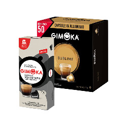 Кофе капсульный Gimoka Mix Nespresso Original в наборе 80 капсул