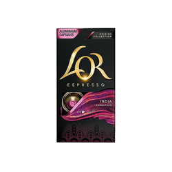 India • 10 • L'or • Nespresso Original