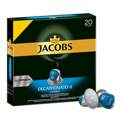 Lungo Decaffeinato • 20 • Jacobs • Nespresso Original
