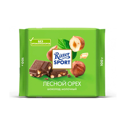 Лесной орех • 100 г • Ritter Sport • Шоколад молочный
