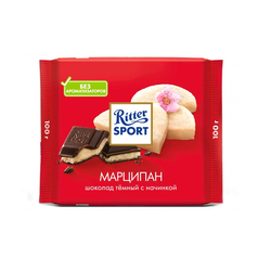Шоколад темный Ritter Sport Марципан 100 г