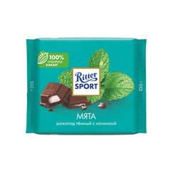 Шоколад темный Ritter Sport Мята 100 г