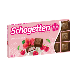 Шоколад молочный Schogetten Cherry Hibiscus 100 г