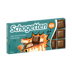 Шоколад молочный Schogetten Salted Caramel Cheesecake 100 г