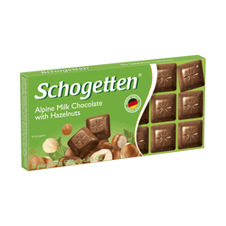 Шоколад молочный Schogetten Hazelnuts 100 г
