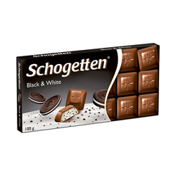 Шоколад молочный Schogetten Black and White 100 г