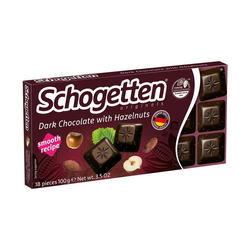 Шоколад темный Schogetten Hazelnuts 100 г