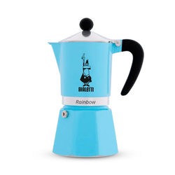 Кофеварка Гейзерная Bialetti Rainbow Blue 130 мл