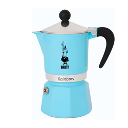 Кофеварка Гейзерная Bialetti Rainbow Blue 250 мл